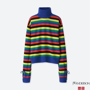 Uniqlo x JW Anderson oversized stripe turtleneck